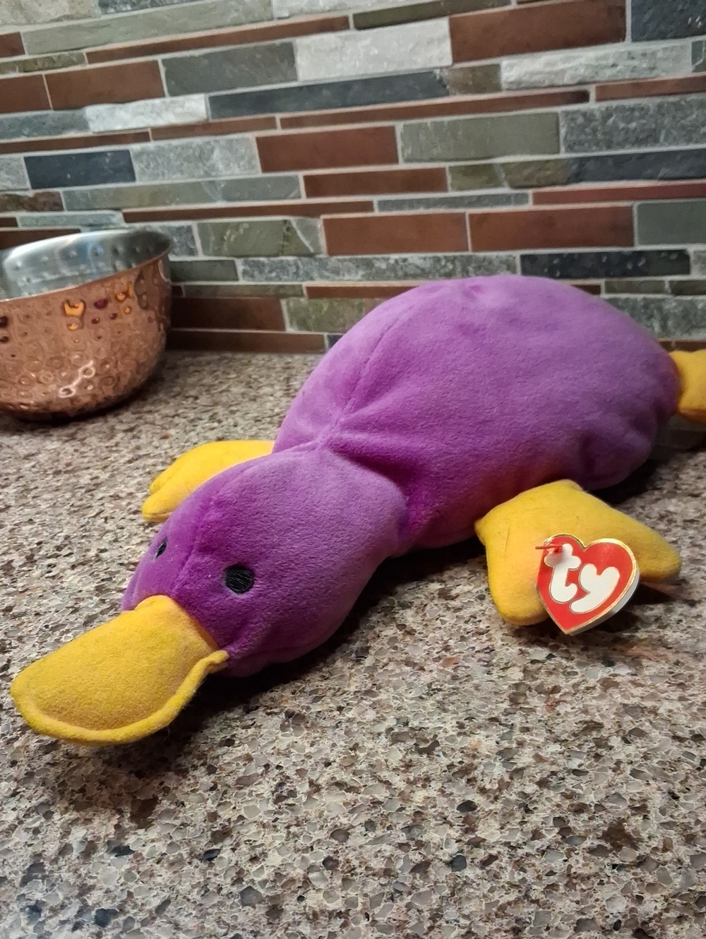 Ty Plush Platypus "Paddles"